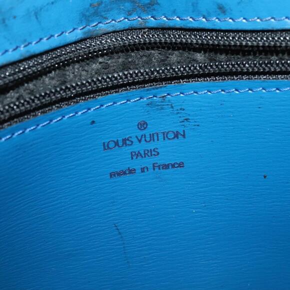 LOUIS VUITTON Epi Pochette Arche Shoulder Bag Blue M52575 - Picture 9 of 16